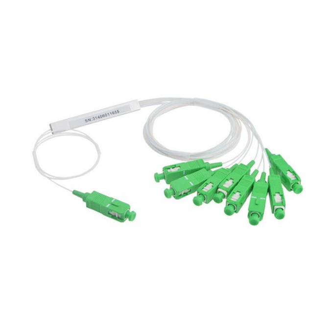 Diviseur de PLC du diviseur 1x4 de manière de Mini Steel Tube Type 4 de diviseur de fibre du SM FTTH de Sc RPA