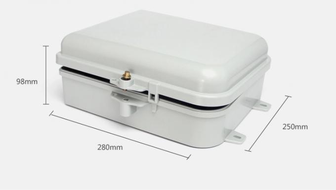 Boîtes de fibre optique matérielle de distribution par câble de 8 12 16 24 noyaux d'ABS imperméable extérieur d'intérieur mini