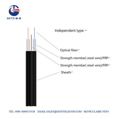 Câble d'interface optique de fibre de GJYXFCH/GJYXCH FTTH