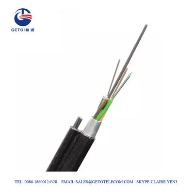 Câble optique extérieur de fibre de câble de fibre optique de noyau de GYTC8A 4