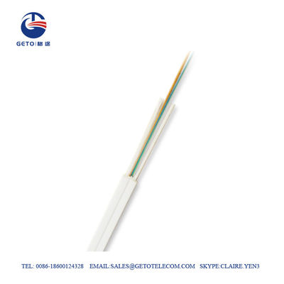 Câble de fibre de mode unitaire du noyau OM1 de GJXFH FRP KFRP 4