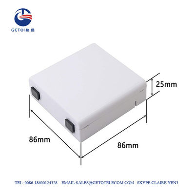 Sc/coffret d'extrémité fibre de RPA FTTH, boîte de distribution optique de la fibre IP65