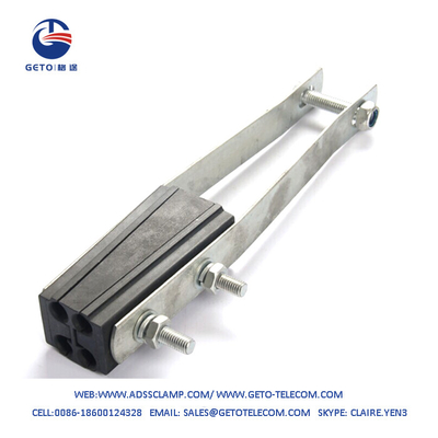 4x25 - collier du ² ADSS de 50mm autosuffisant avec l'ancre de 2 noyaux