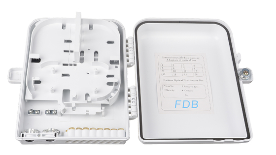 24 boîtes de distribution du coffret d'extrémité d'Access de fibre de noyau FTTH