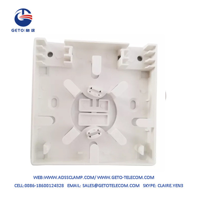 Prise murale optique de prise de fibre d'ODM d'OEM 86×86×25mm