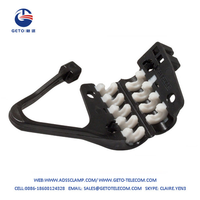 La bride compacte de suspension d'ADSS pour l'interface plate ronde câble 8mm