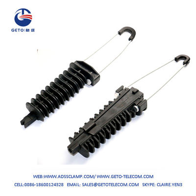Clampe à câble ADSS aérienne de type coin Clampe en fibre de plastique 16 mm