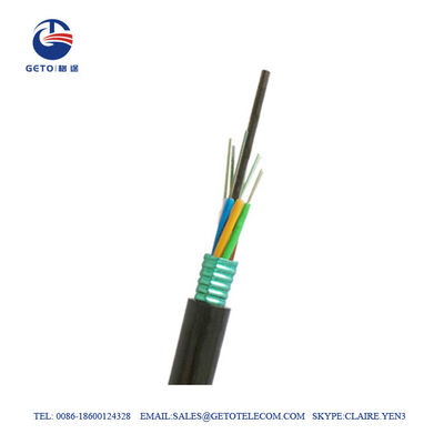 Câble optique souterrain de fibre de câble d'épine dorsale de mode unitaire de GYTS G652
