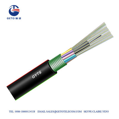 Câble optique de fibre de mode unitaire de noyau de GYTS 2