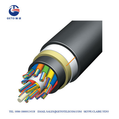 OIN 9001 ADSS OM1 1KM câble optique de fibre de 4 noyaux