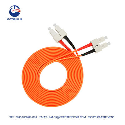 Sc à la corde de correction optique à plusieurs modes de fonctionnement de fibre de Sc 5m 10m 15m