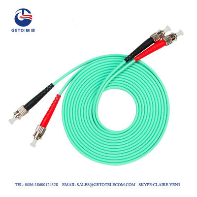 la correction optique de fibre de 50/125um OM3 10G LSZH attachent à plusieurs modes de fonctionnement
