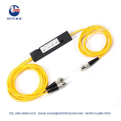 Type PLC optique de tresse du diviseur 1x2 de fibre de FTTH FC UPC