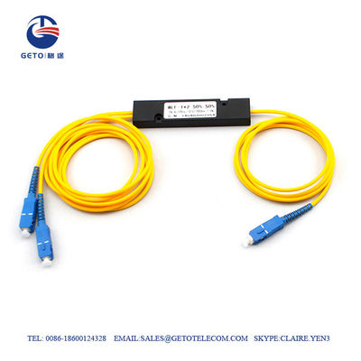 1 type diviseur de cassette de PLC de 16 tresses de câble de fibre optique