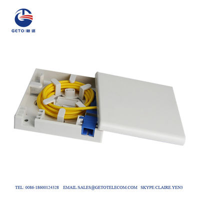 Sc de FTTH/coffret d'extrémité de fibre d'OEM de prise murale plaque avant de RPA IP65